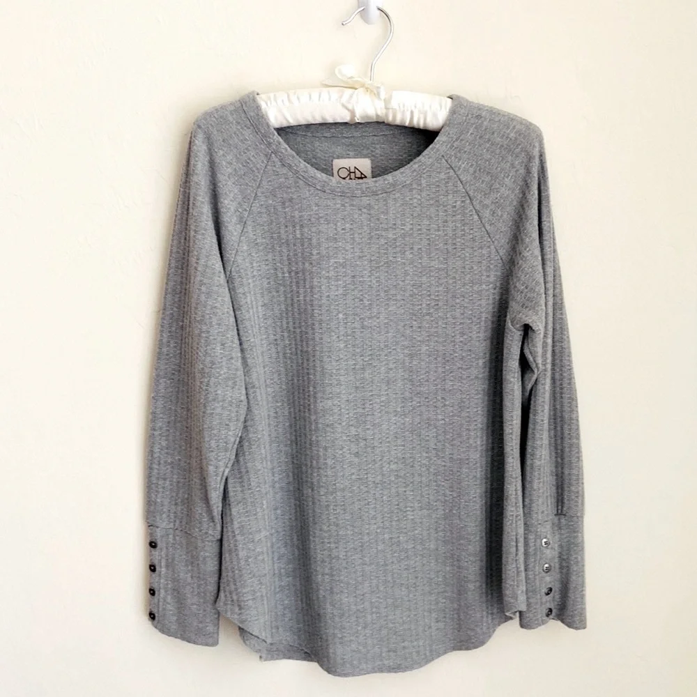 Chaser Waffle Knit Long Sleeve Shirt